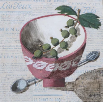 Scottish Artist ASTRID TRüGG - Harvest Time 